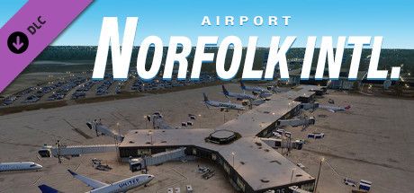 X-Plane 11 - Add-on: Verticalsim - KORF - Norfolk International Airport XP cover artwork