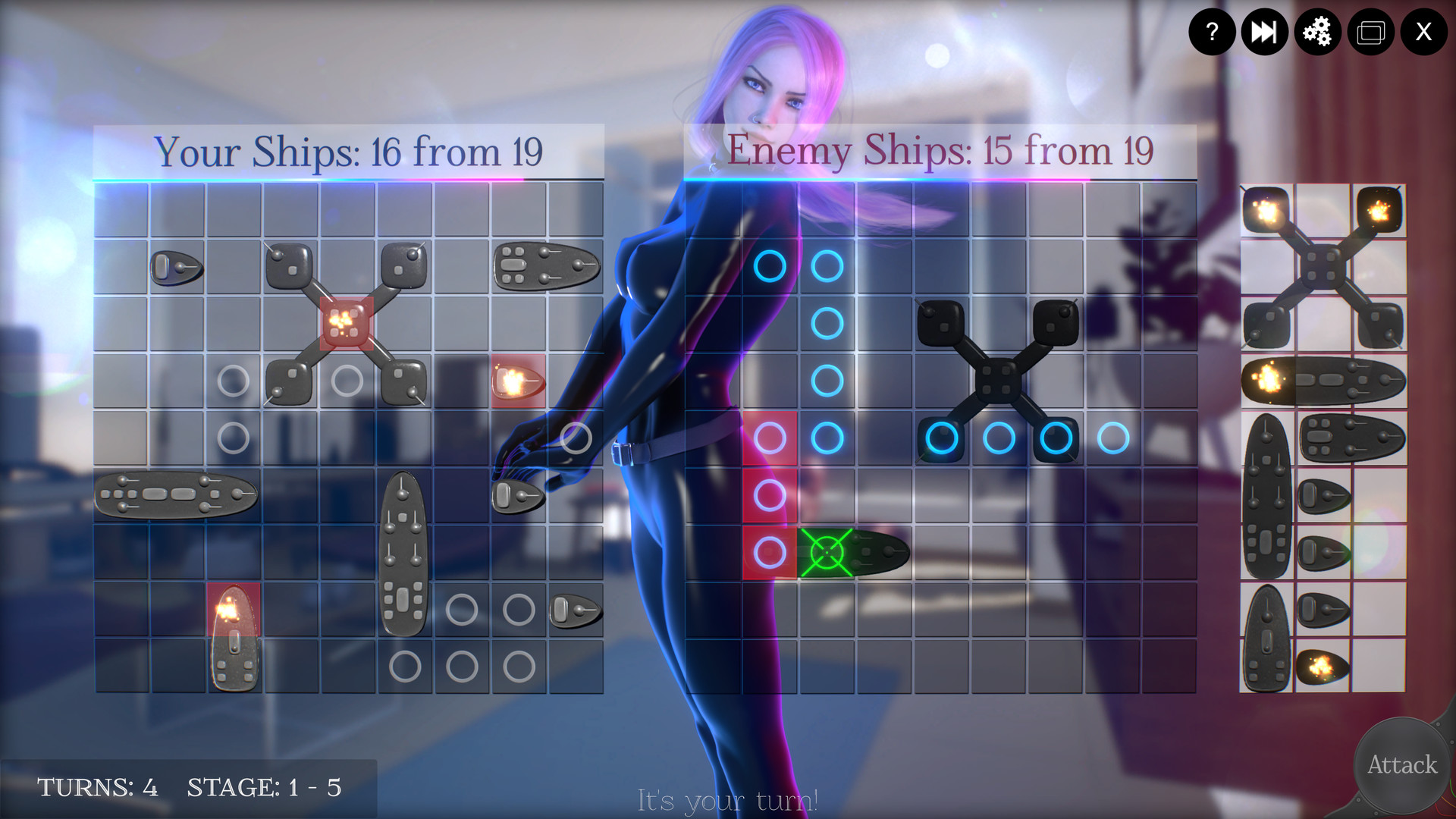 3D Hentai SeaBattle official in-game screenshot 1