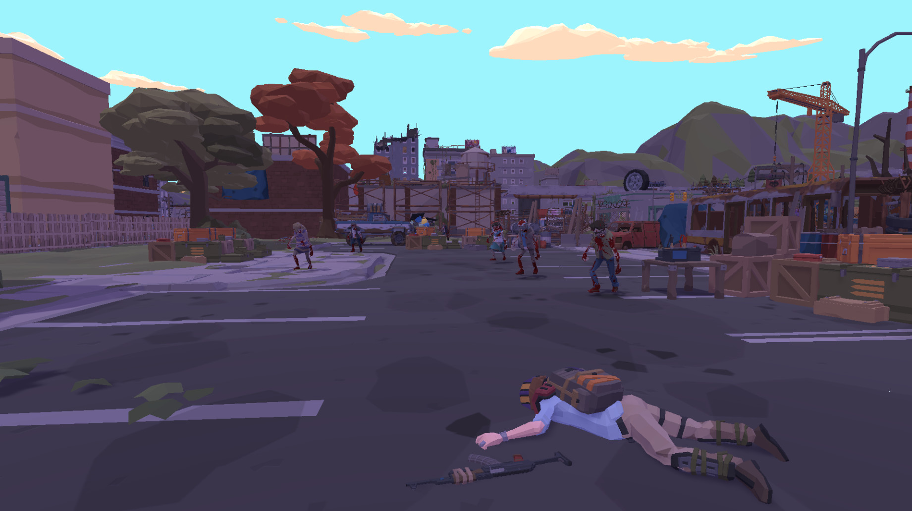 Among the zombies official in-game screenshot 1