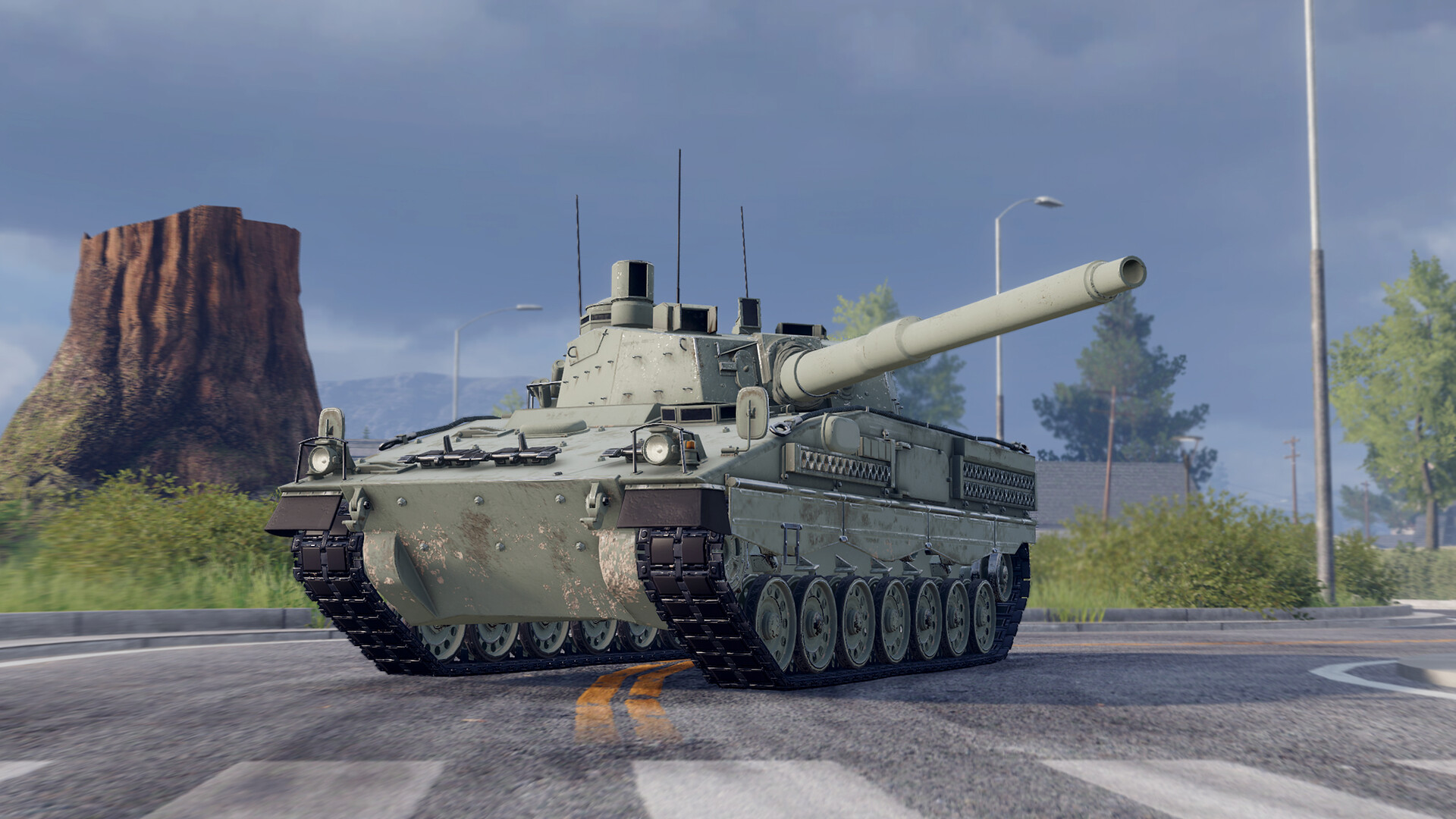 Armored Warfare - ASCOD LT-105 official in-game screenshot 1