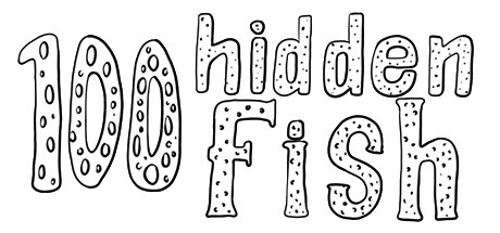 100 hidden fish cover artwork