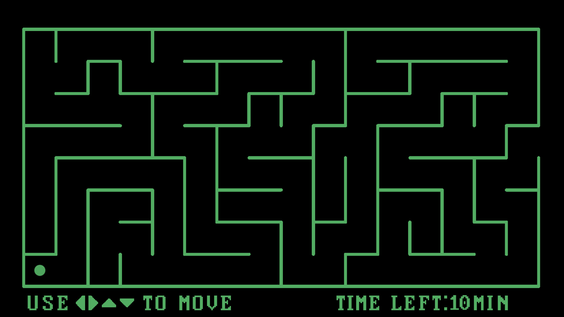 AMaze DOS official in-game screenshot 1