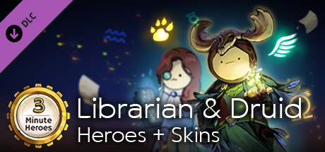 3 Minute Heroes - Librarian & Druid Heroes + Skins cover artwork
