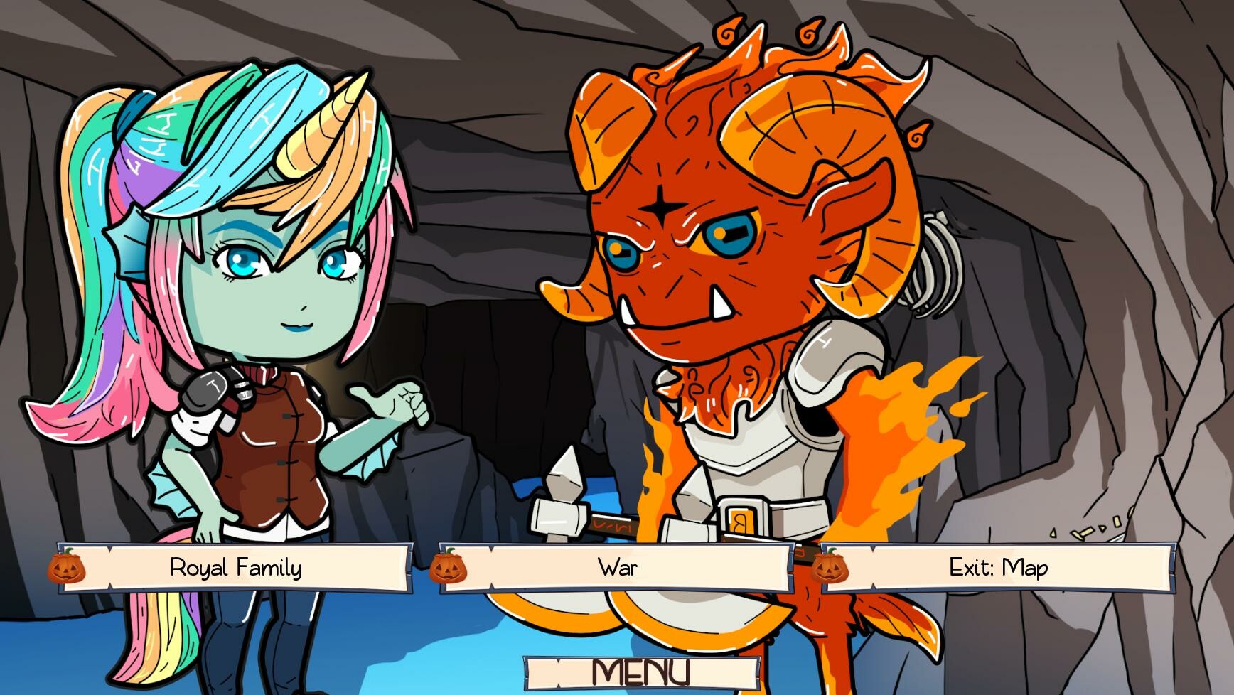 Army of Tentacles: Assault on Rainbow Unicorn Island official in-game screenshot 1