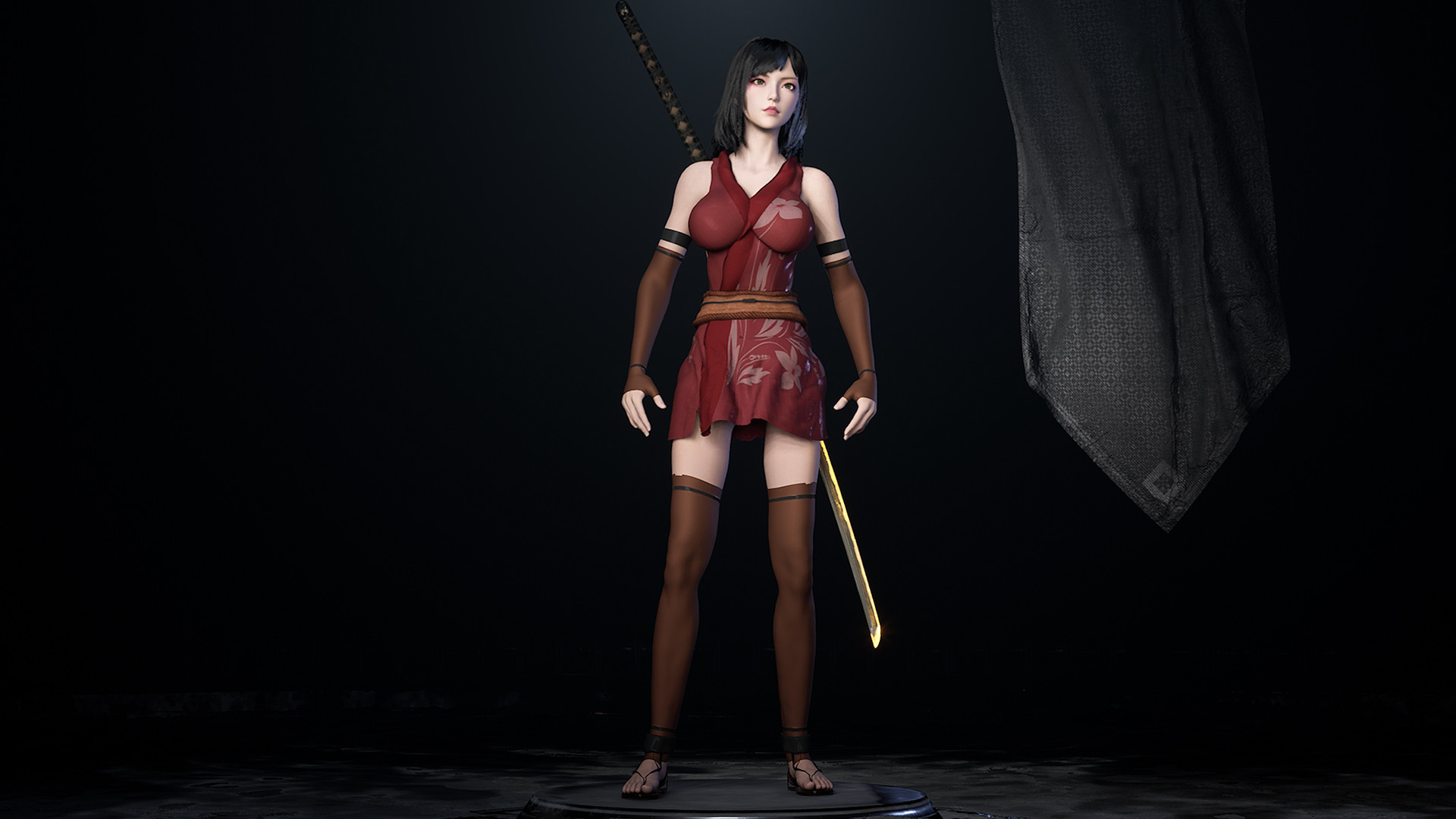 临渊觉醒 - 角色皮肤 忍者姬 official in-game screenshot 1