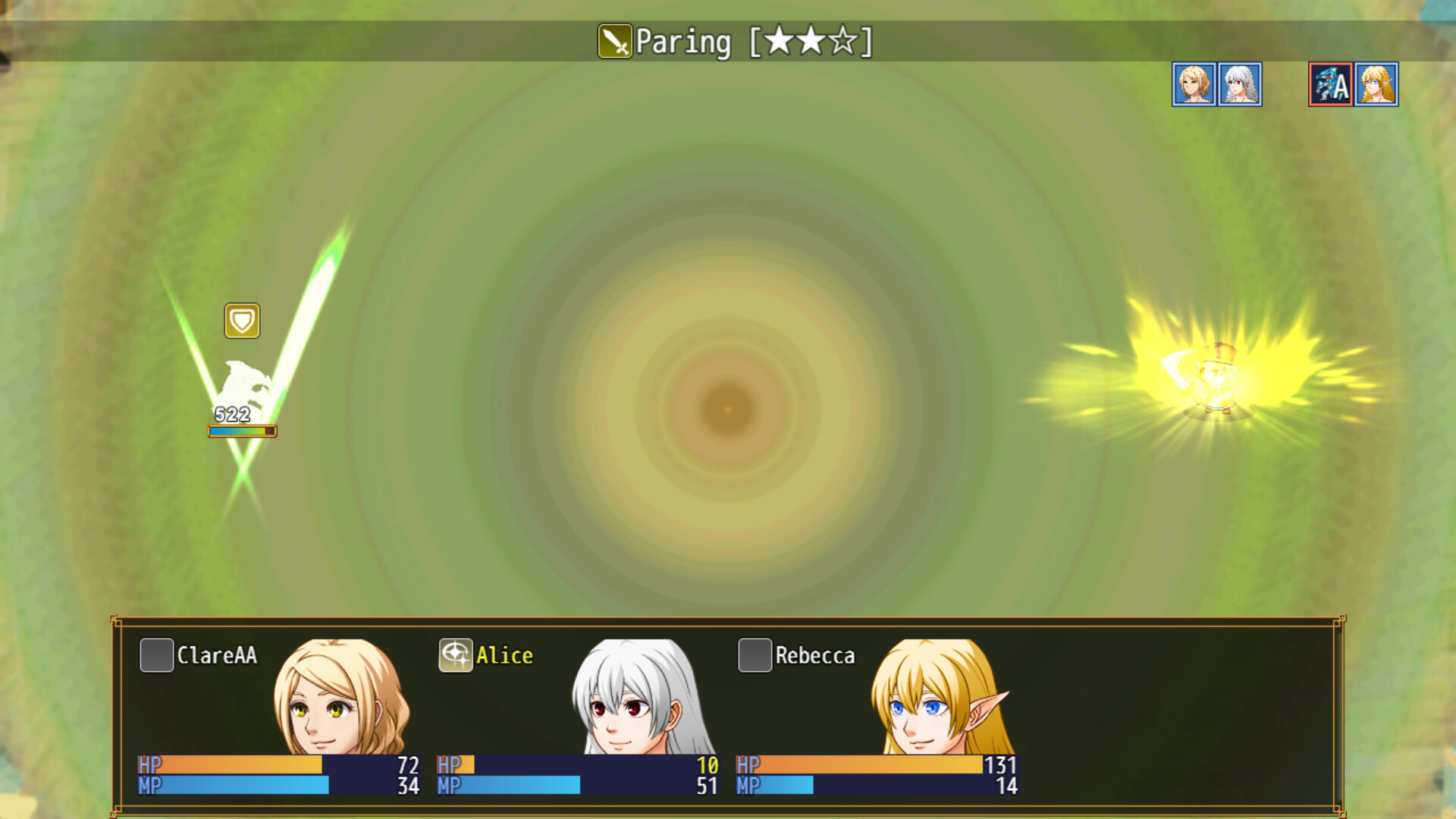 A Hero's wish official in-game screenshot 1