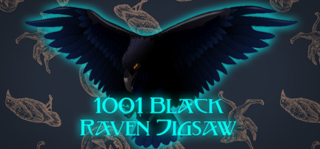1001 Black Raven Jigsaw cover artwork