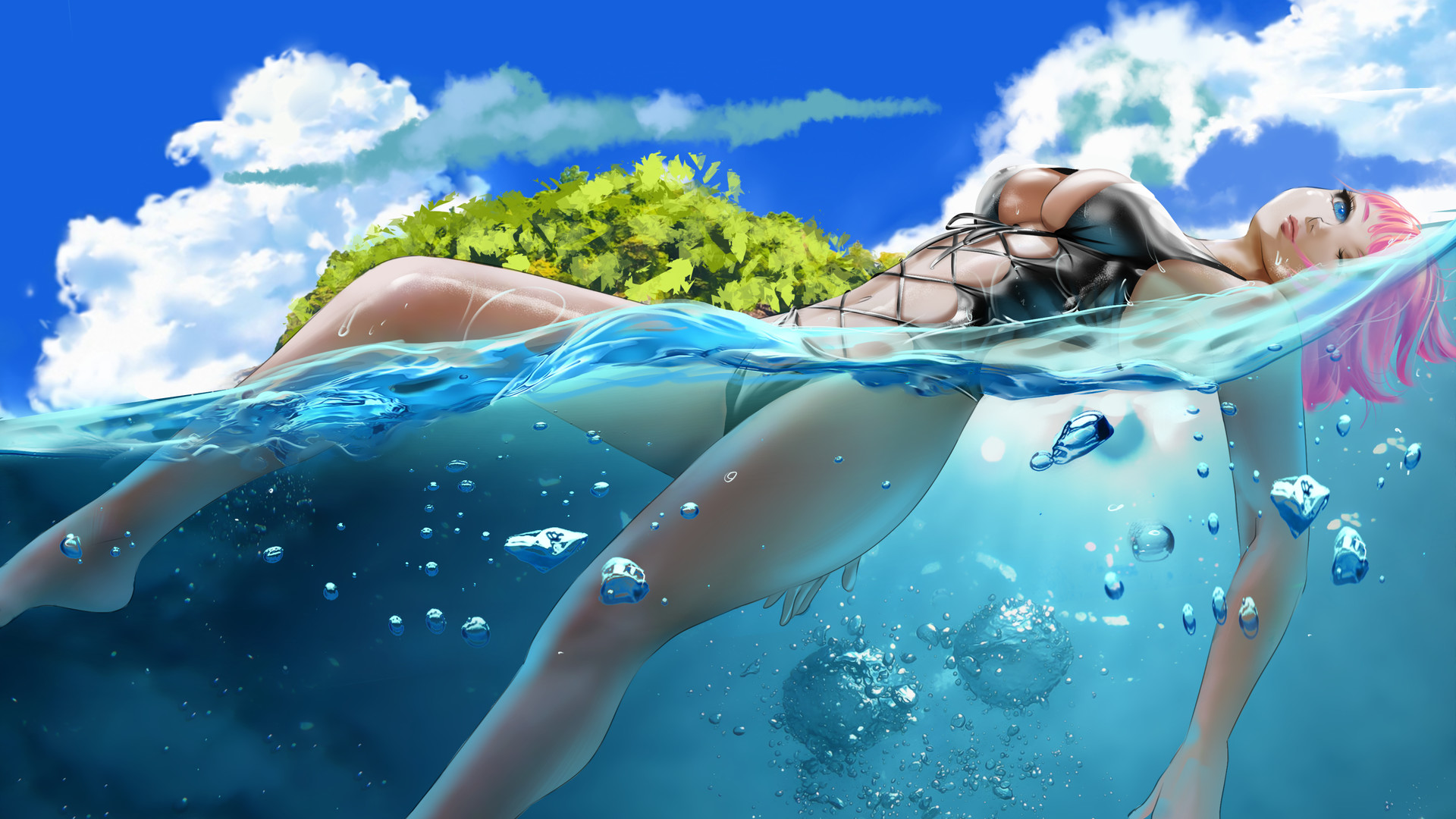 Wet Cute Girls official in-game screenshot 1