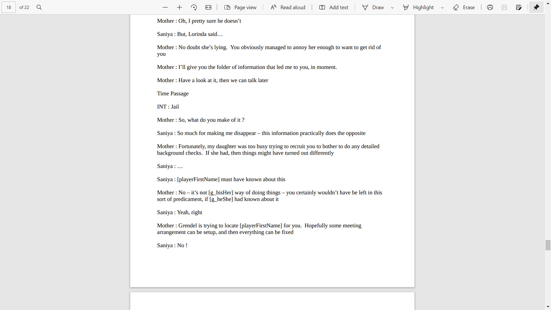 WTC : Recruitment Day Script official in-game screenshot 1