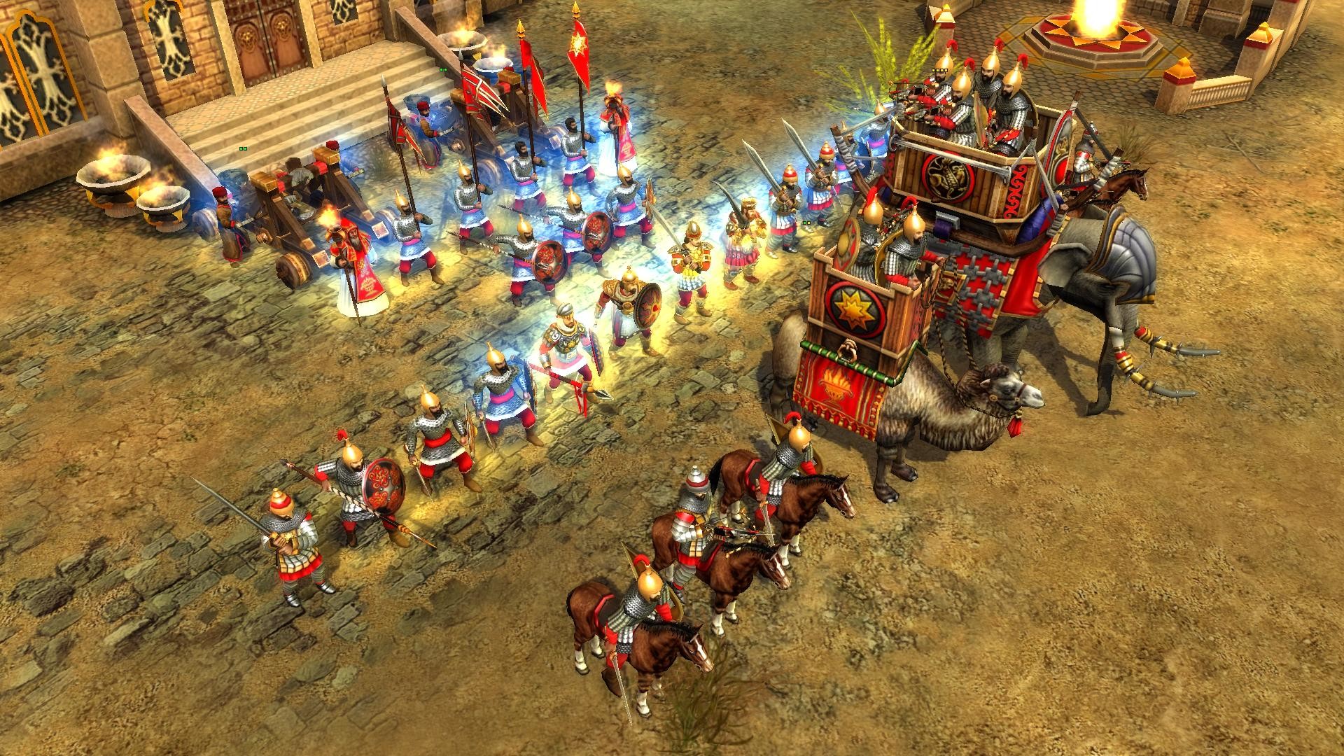 Ancient Wars: Medieval Crusades official in-game screenshot 1