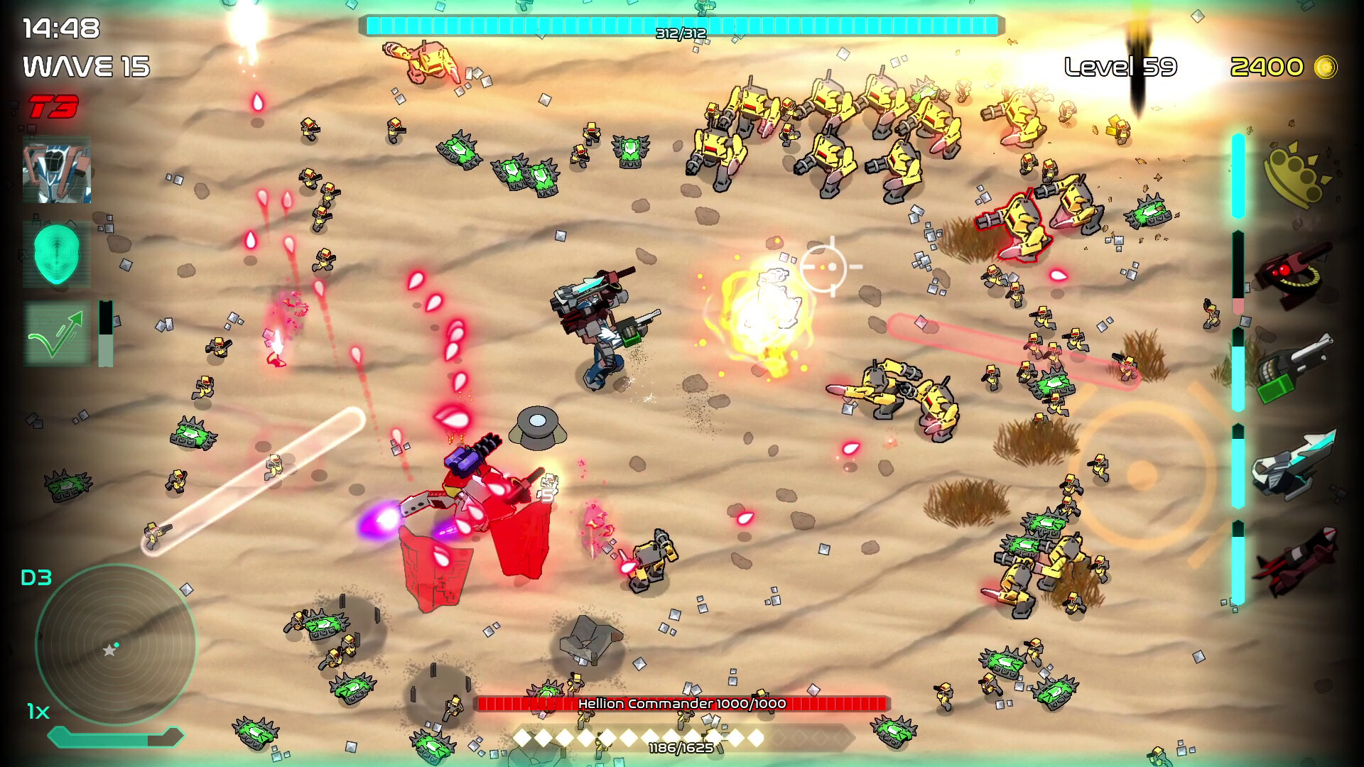 Armechgeddon official in-game screenshot 1
