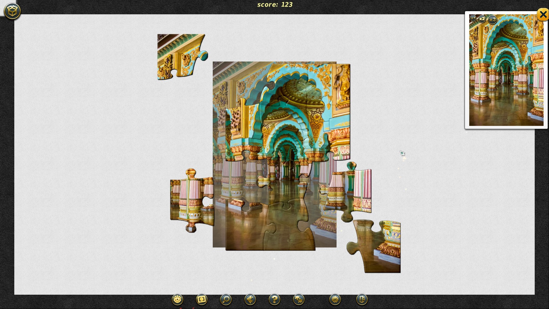 1001 Jigsaw. Castles And Palaces 3 official in-game screenshot 1