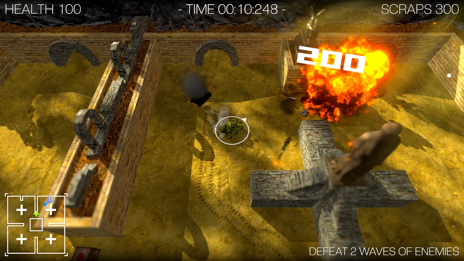 Arenas Of Tanks official in-game screenshot 1