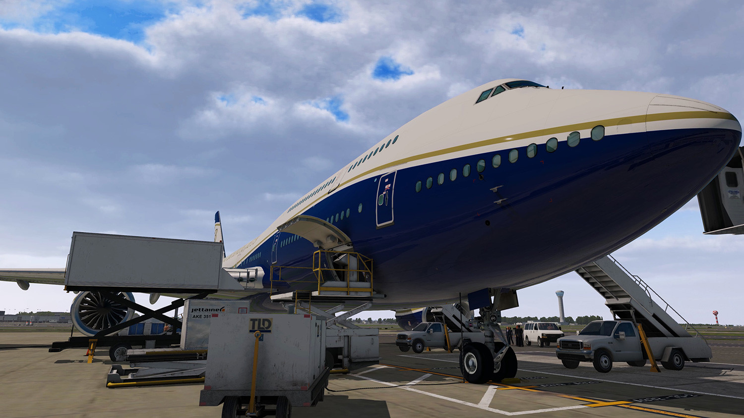 X-Plane 11 - Add-on: Aerosoft - SAM GroundService official in-game screenshot 1