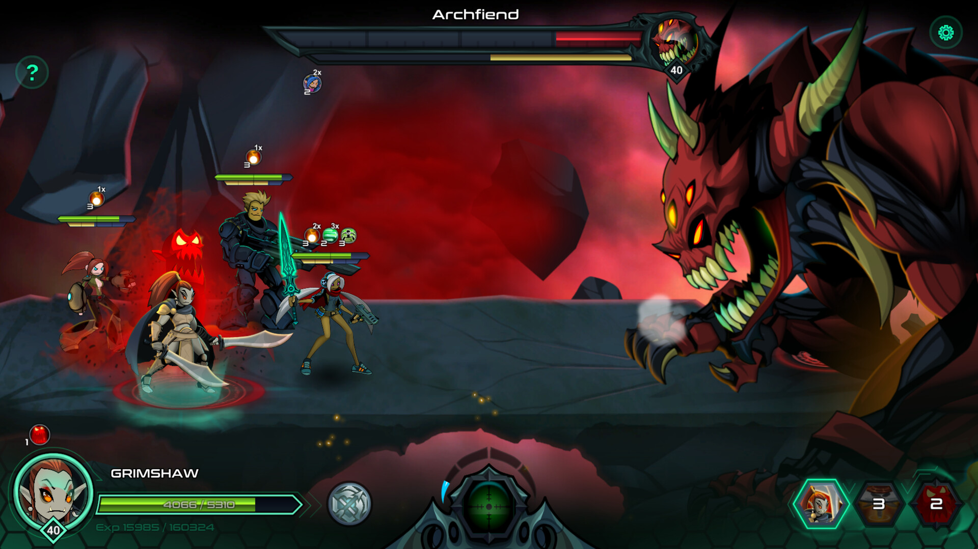 Akumi Wars official in-game screenshot 1