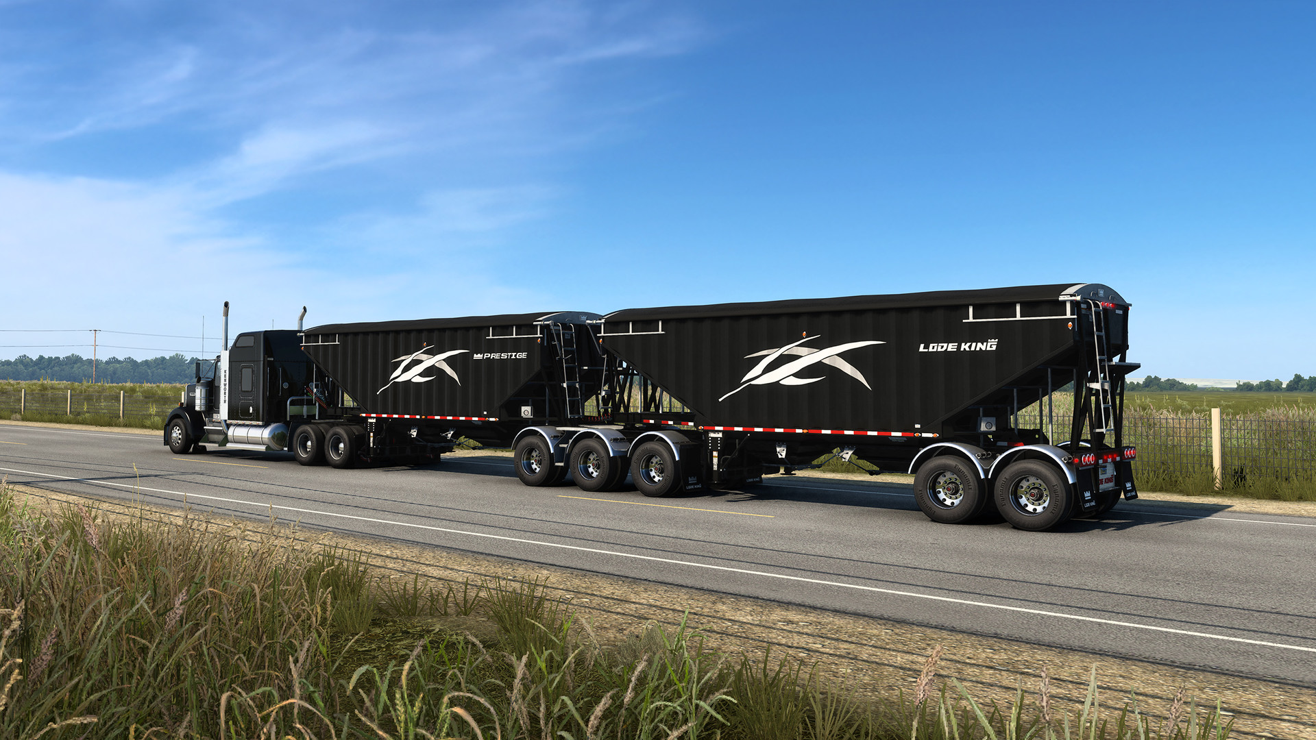 American Truck Simulator - Lode King & Prestige Trailers Pack official in-game screenshot 1