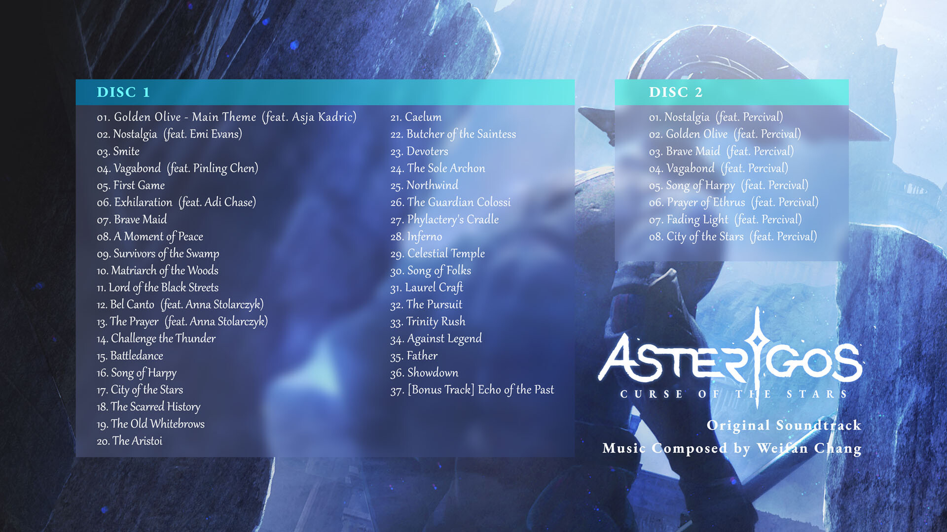 Asterigos: Curse of the Stars - Complete Soundtrack official in-game screenshot 1