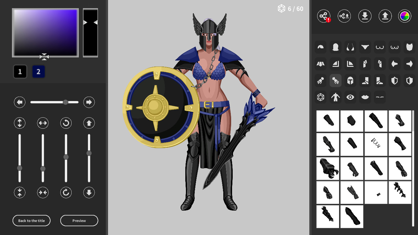 Armor Girl official in-game screenshot 1