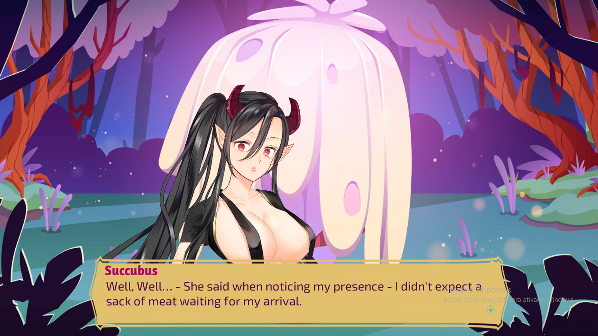 A Match with a Succubus Witch official in-game screenshot 1
