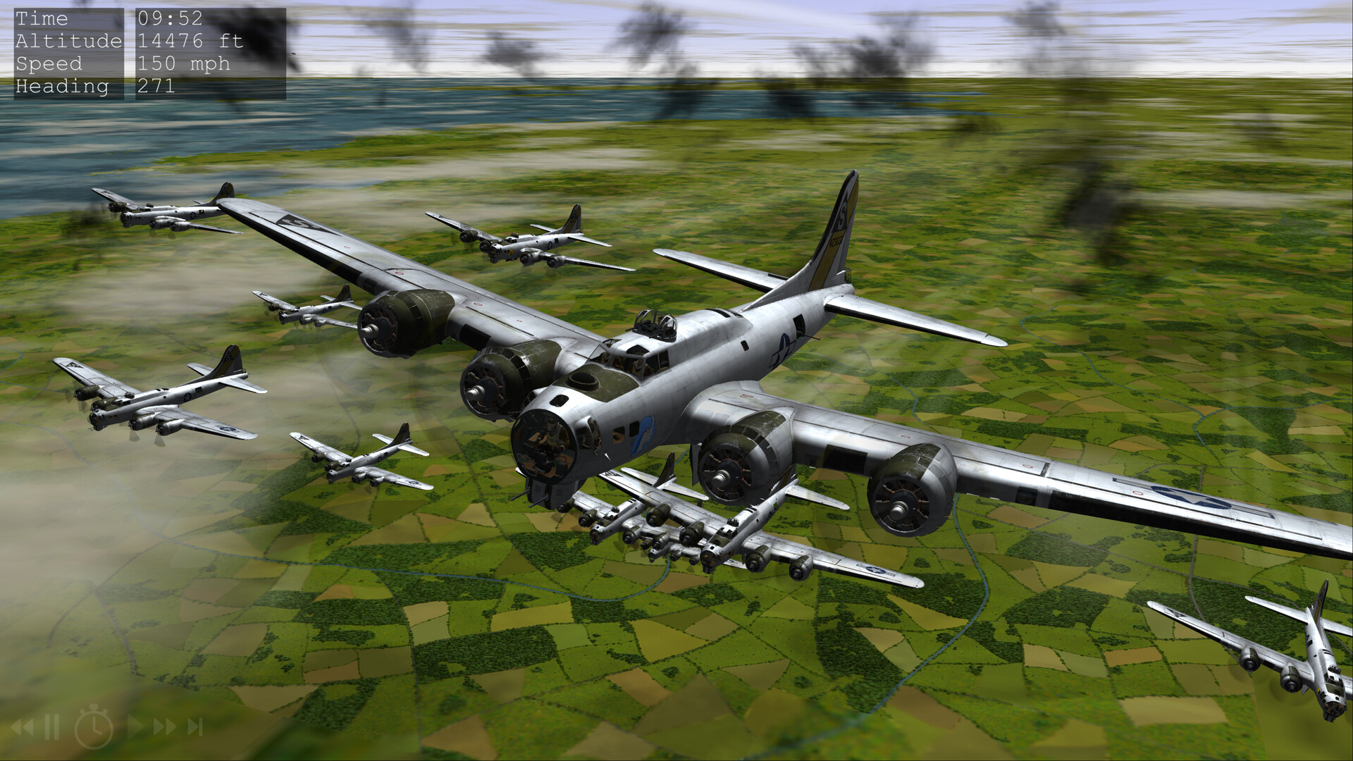 B-17 Flying Fortress : The Mighty 8th Redux official in-game screenshot 1