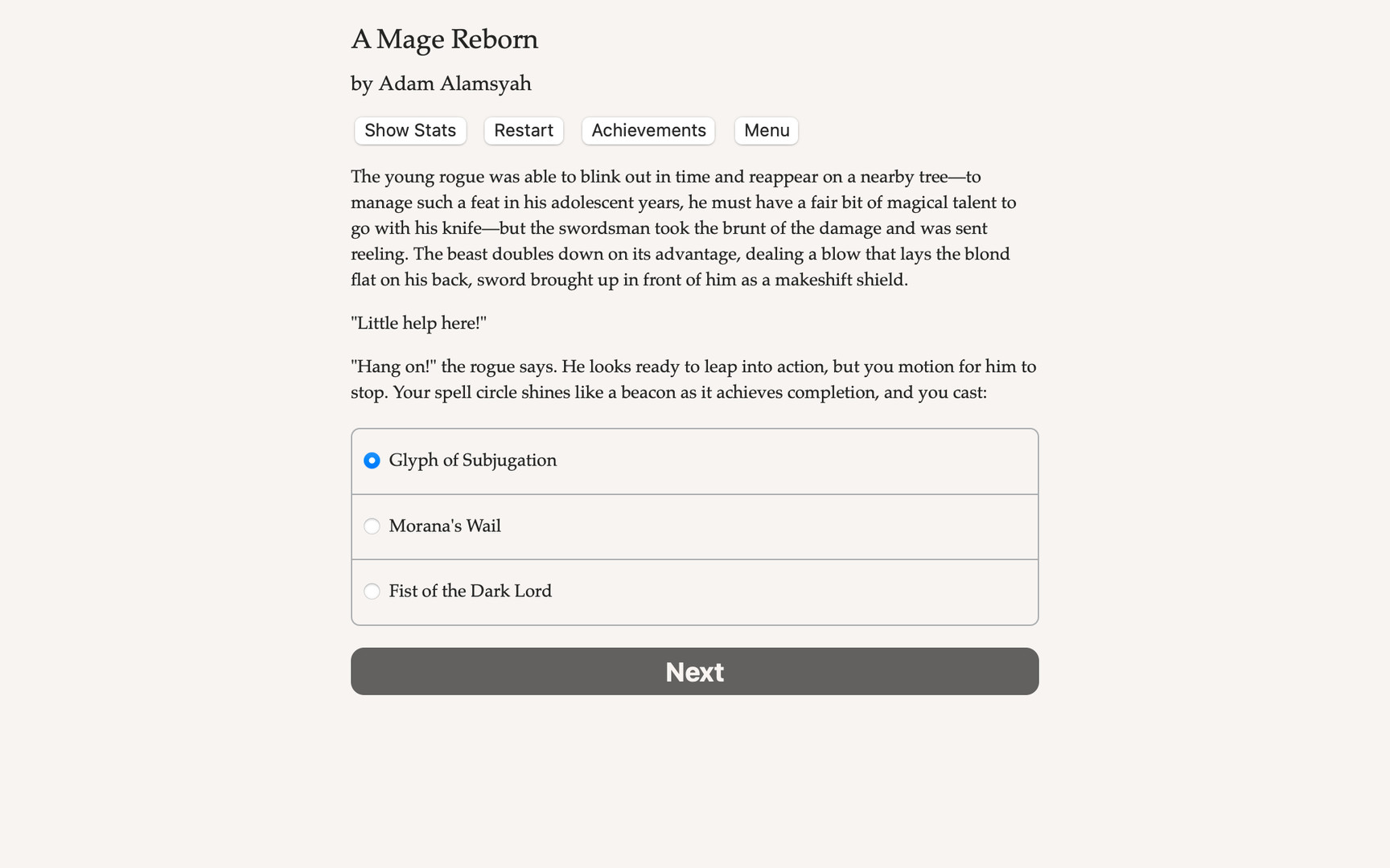 A Mage Reborn official in-game screenshot 1
