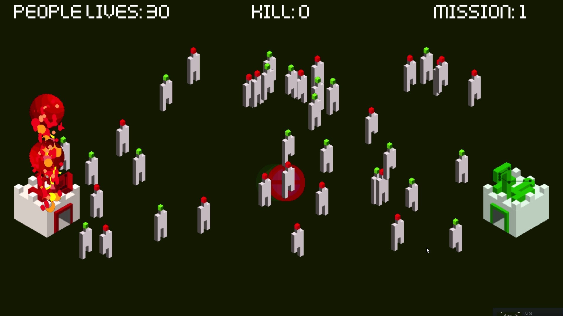 A100 Stronghold Attack Hard official in-game screenshot 1