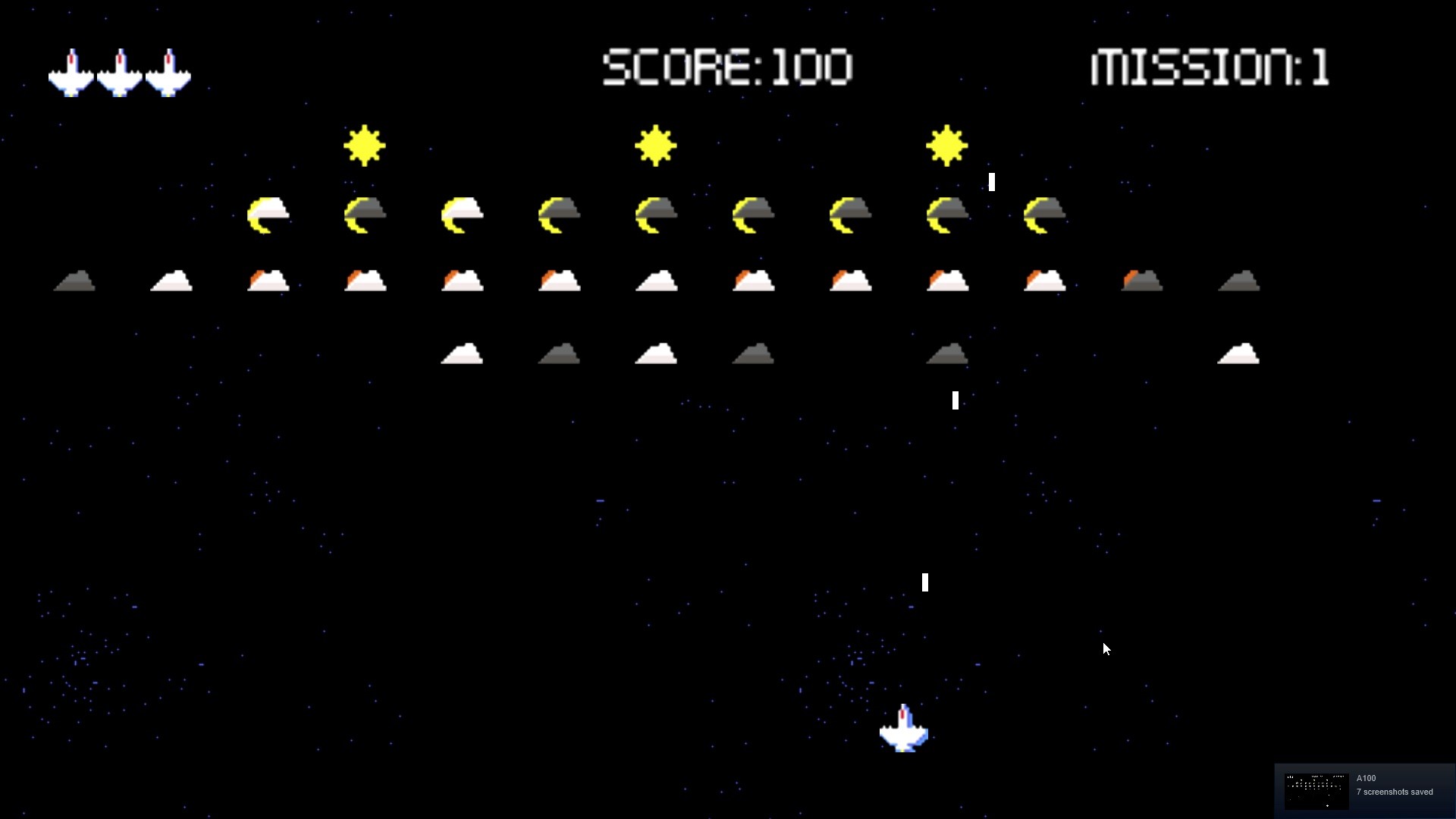 A100 Weather Invader Hard official in-game screenshot 1