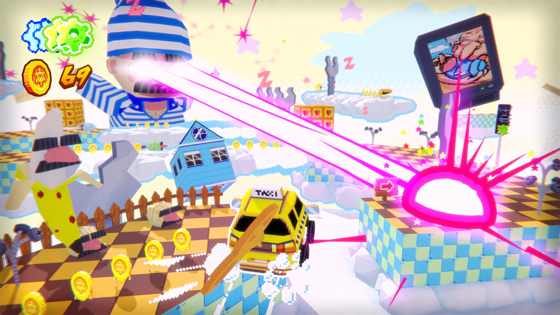 Yellow Taxi Goes Vroom official in-game screenshot 1