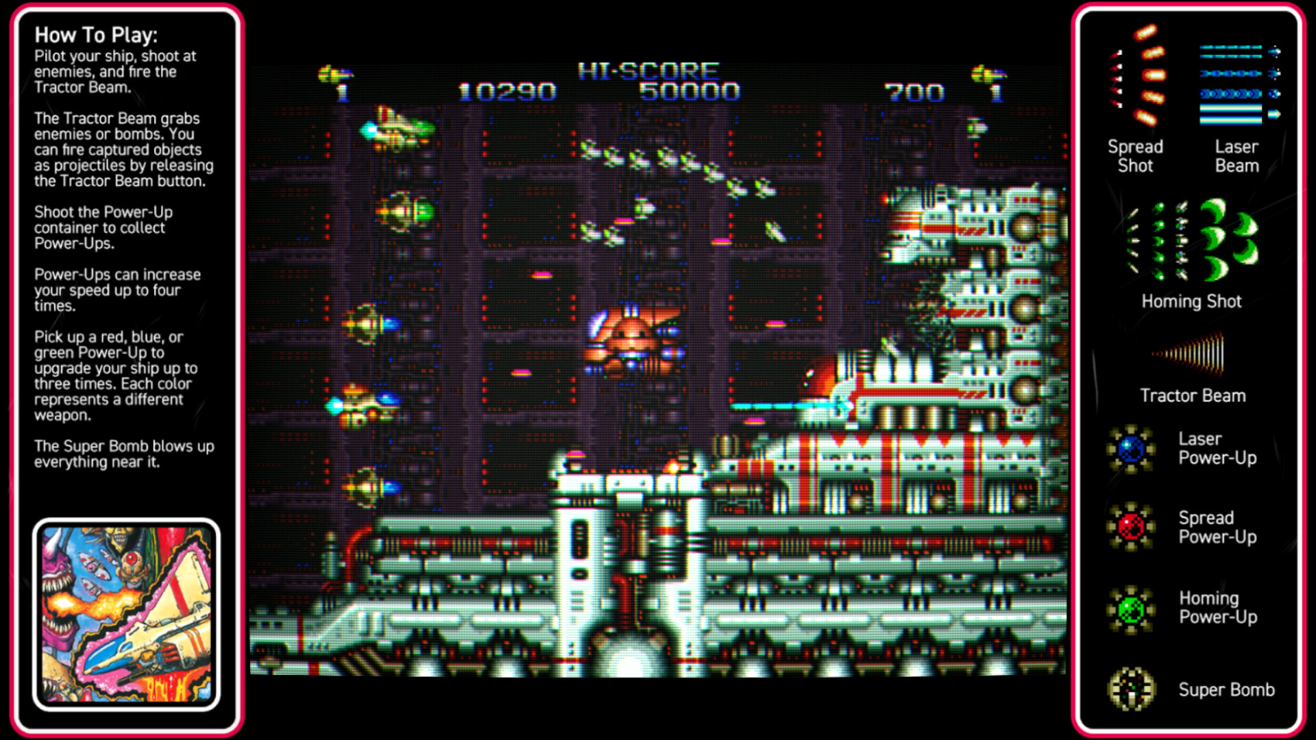 Zero Wing official in-game screenshot 1
