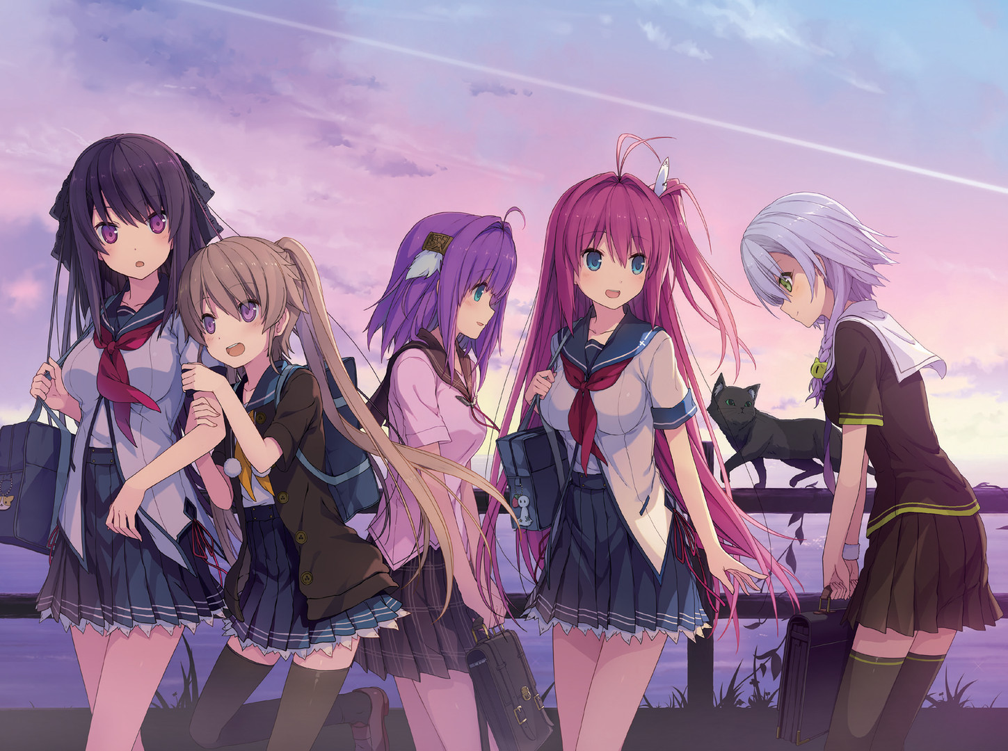 Aokana - Four Rhythms Across the Blue Piano Album#1 official in-game screenshot 1