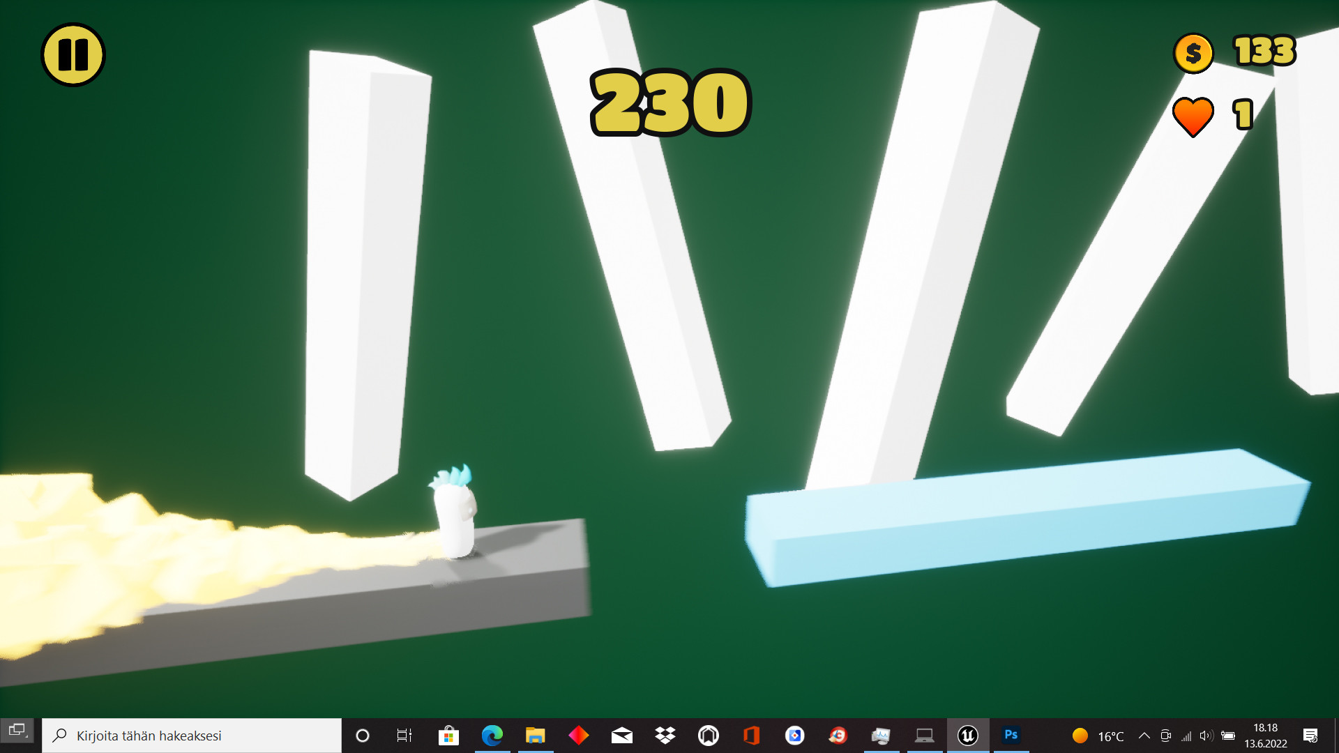 Worm Runner official in-game screenshot 1