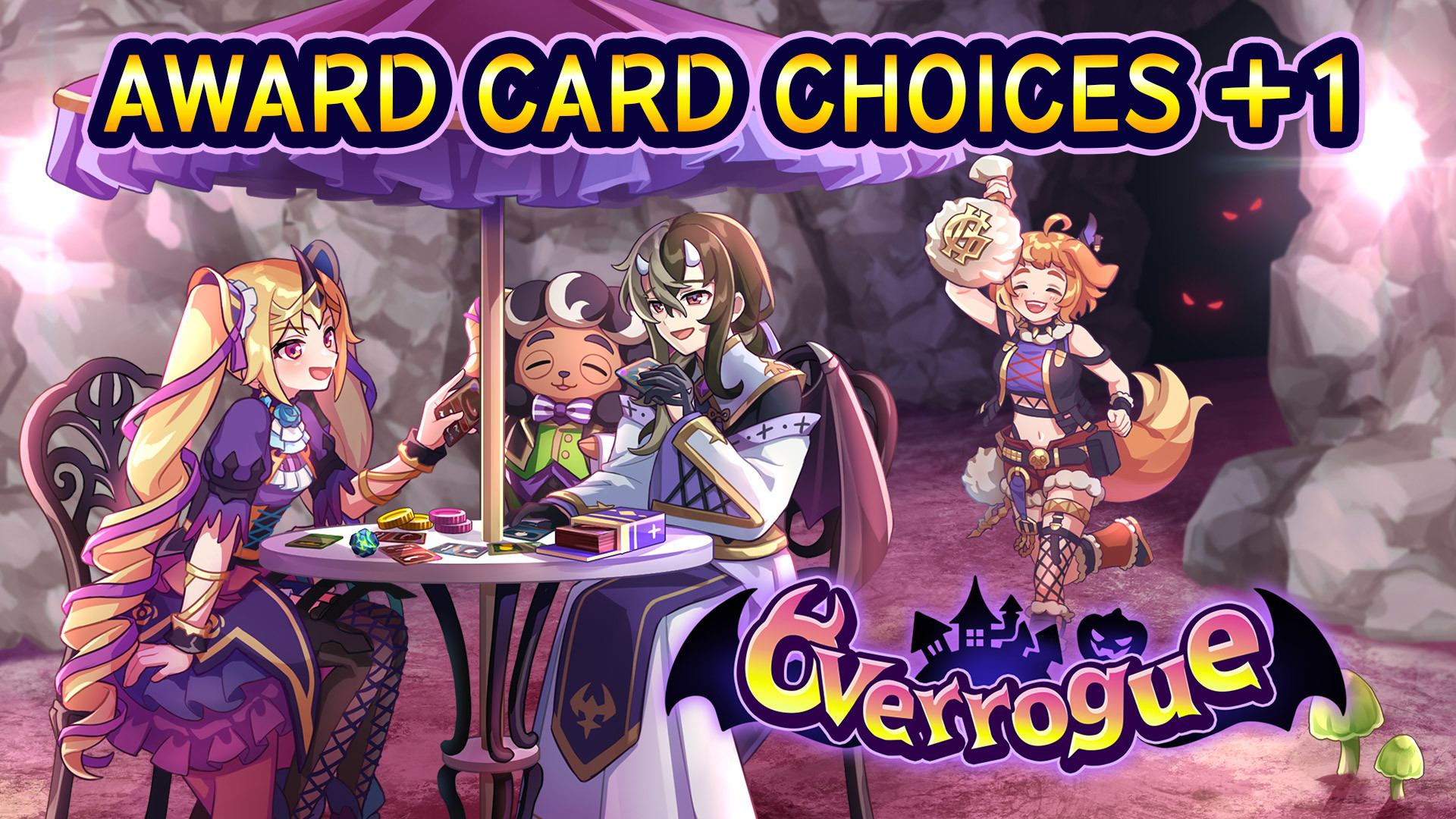 Award Card Choices +1 - Overrogue official in-game screenshot 1