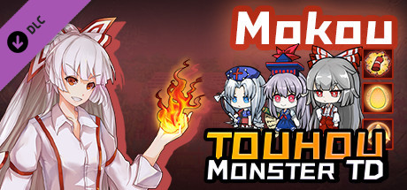 幻想乡妖怪塔防 - 藤原妹红扩展包 - Touhou Monster TD ~ Mokou DLC cover artwork