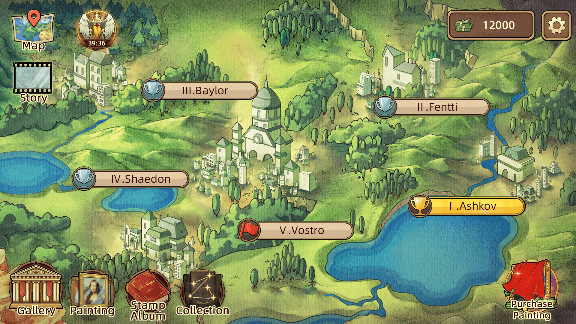 名画展 - Art Reborn(Painting Connoisseur) official in-game screenshot 1