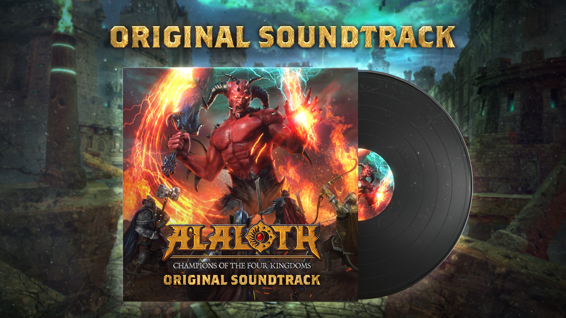 Alaloth - Champions of The Four Kingdoms Soundtrack official in-game screenshot 1