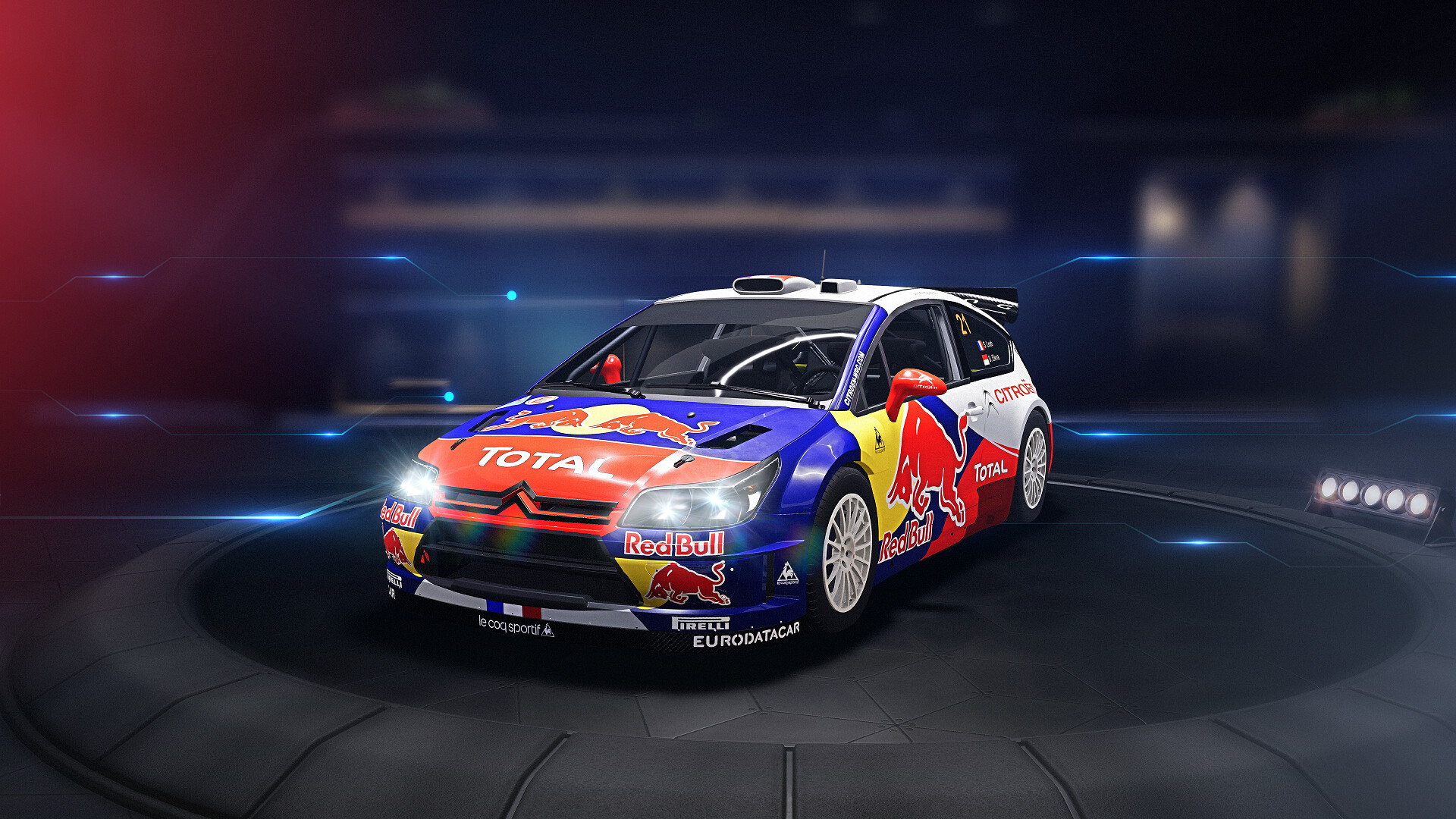 WRC Generations - Citroën C4 WRC 2010 official in-game screenshot 1