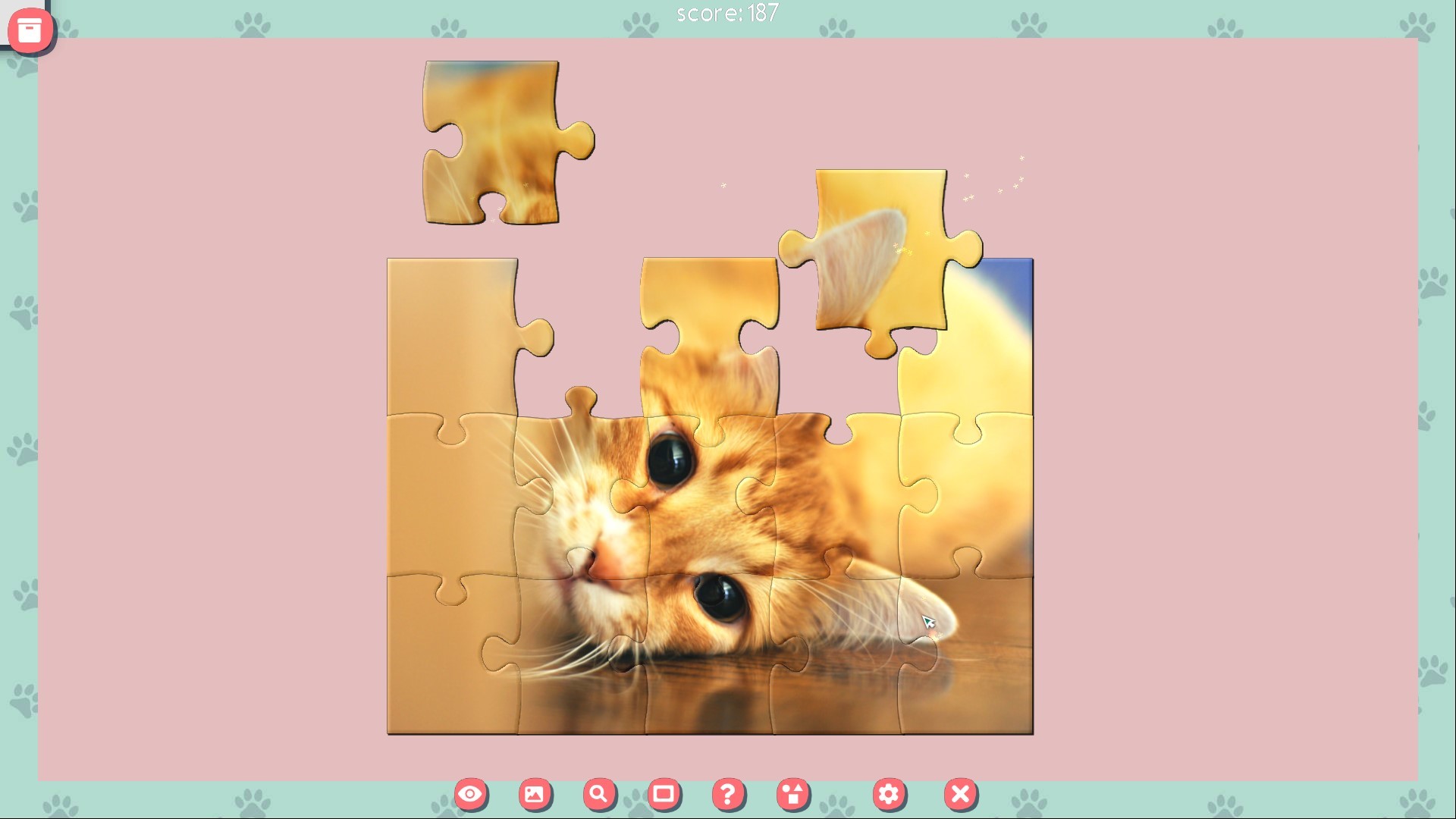 1001 Jigsaw. Cute Cats 2 official in-game screenshot 1