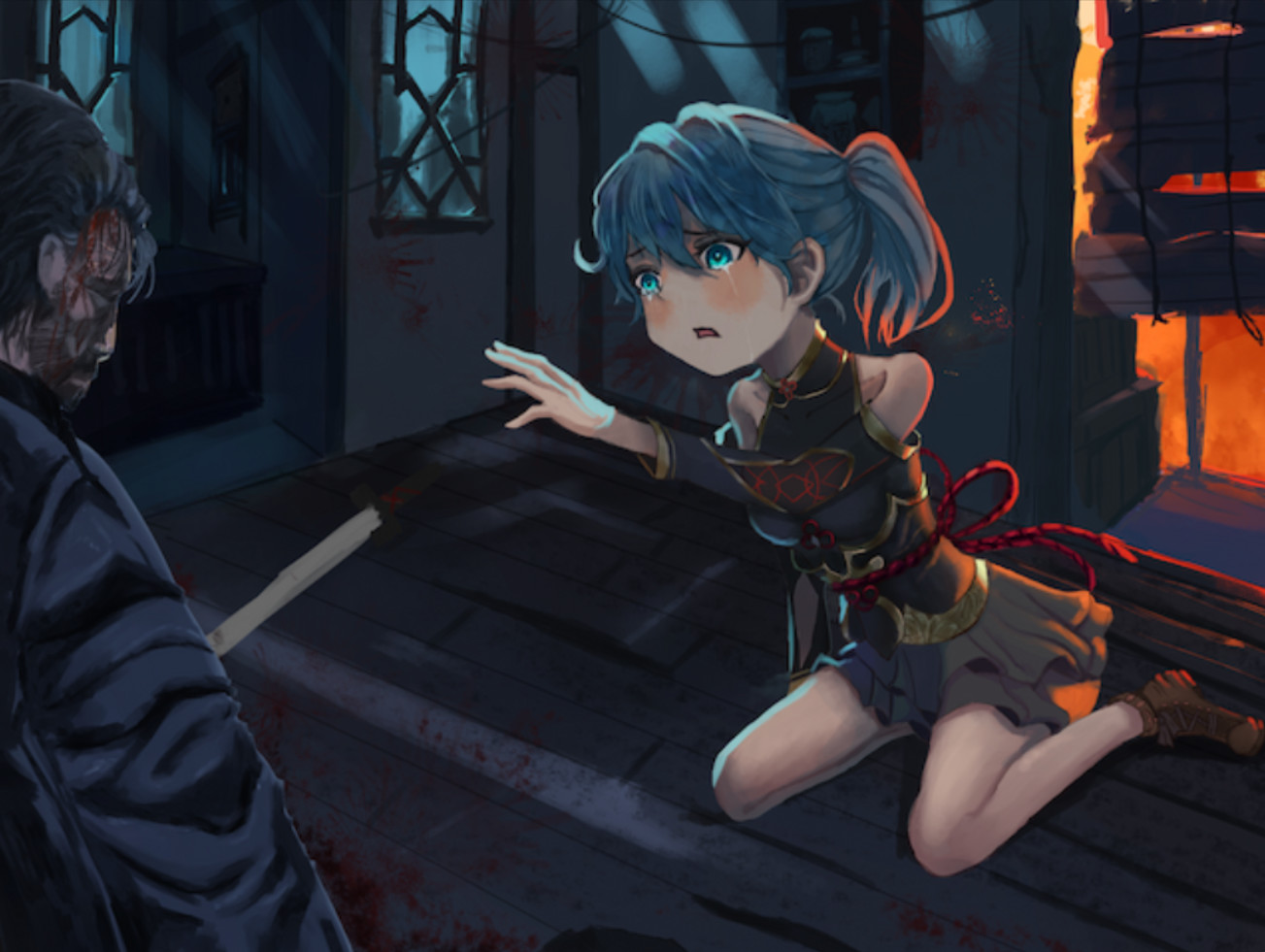 散落之瓣:華 - 原畫稿 official in-game screenshot 1