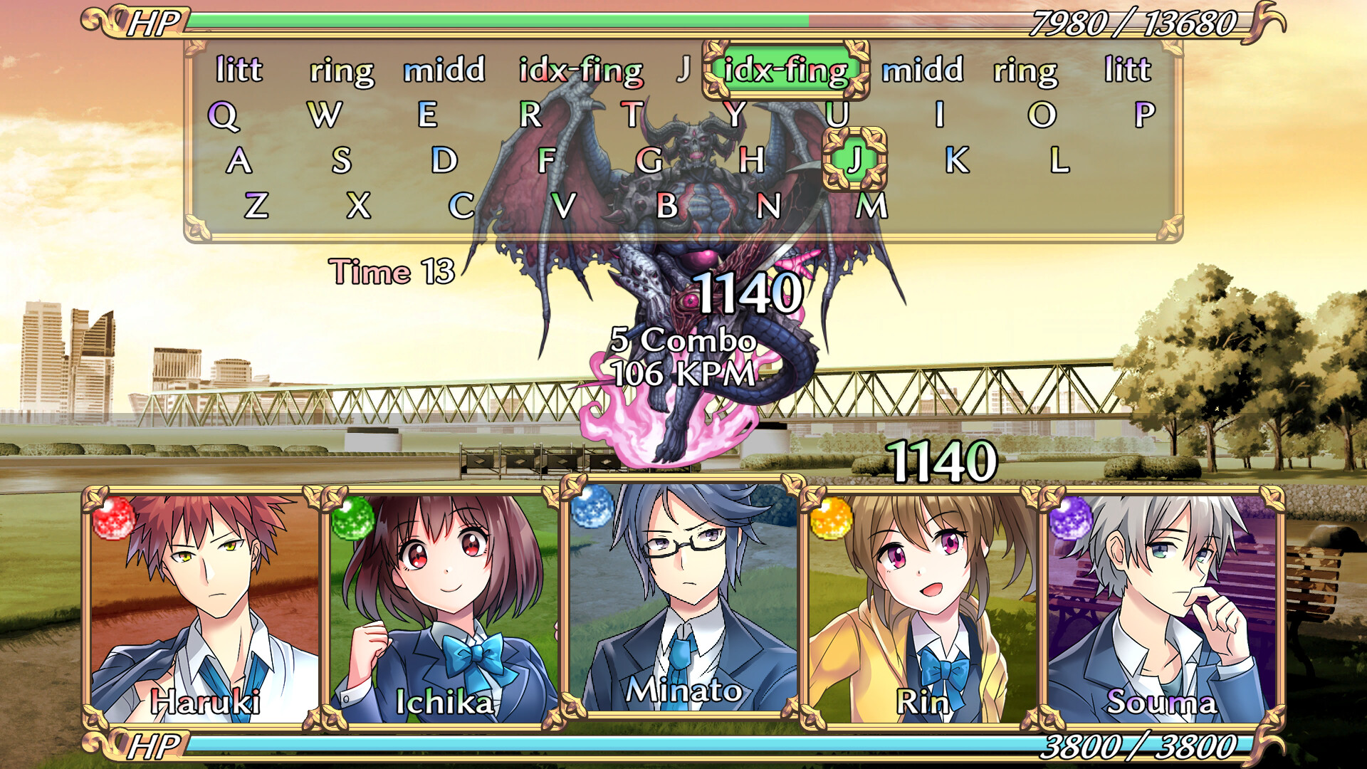 心の力の生徒達 official in-game screenshot 1