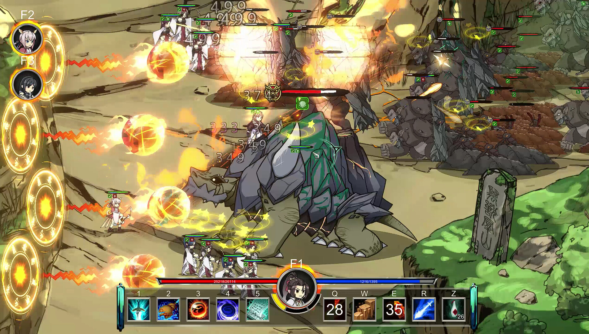 百煉登神Immortal Tales of Rebirth official in-game screenshot 1