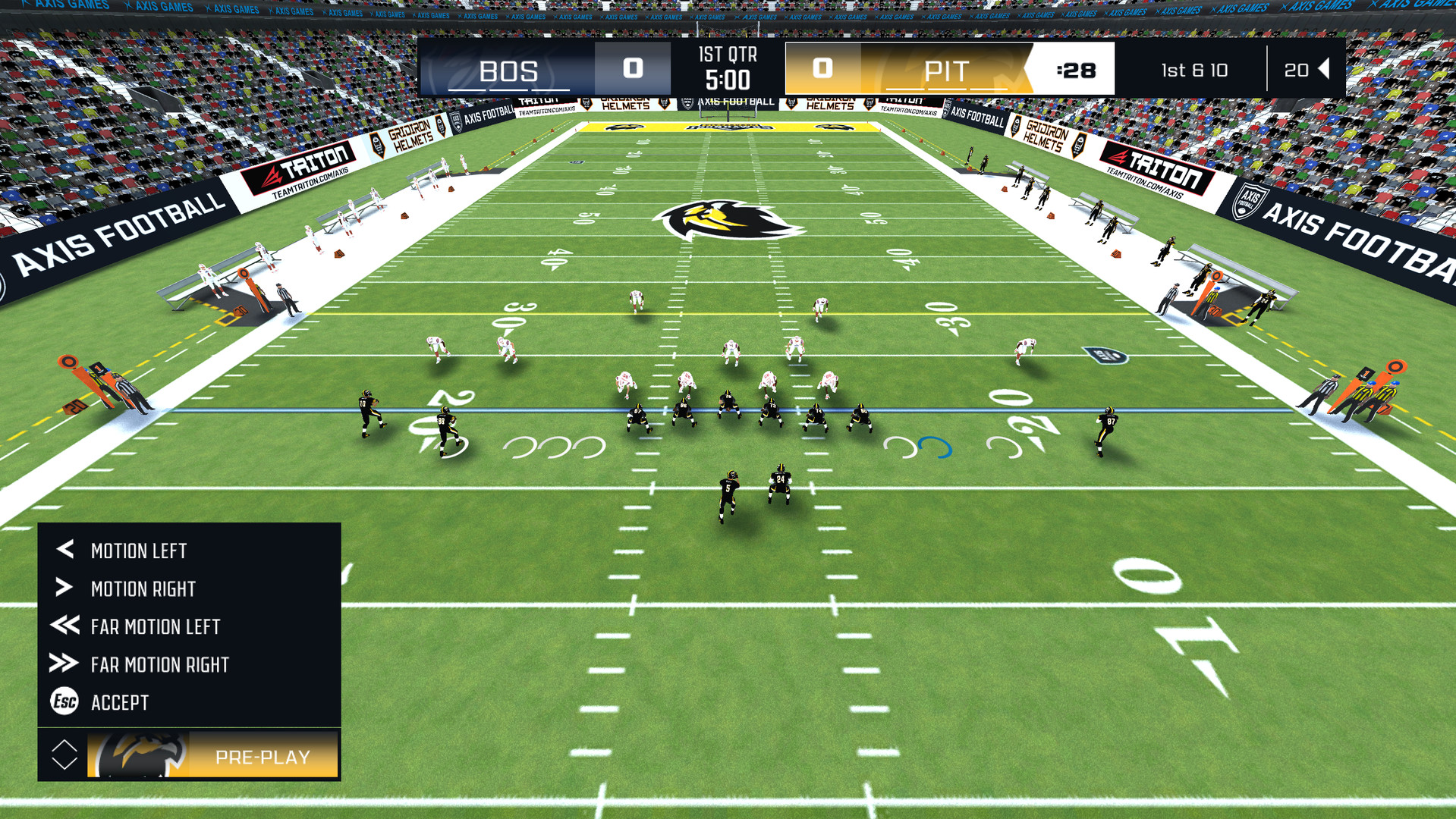 Axis Football 2023 official in-game screenshot 1