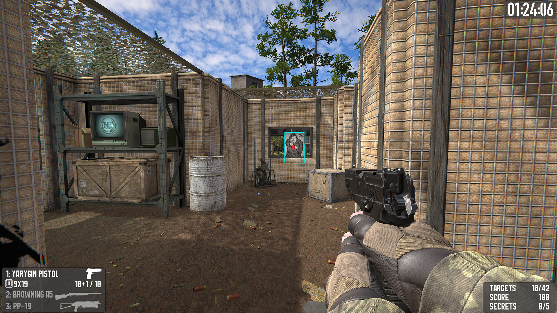 World of Shooting: Killhouse Campaign official in-game screenshot 1