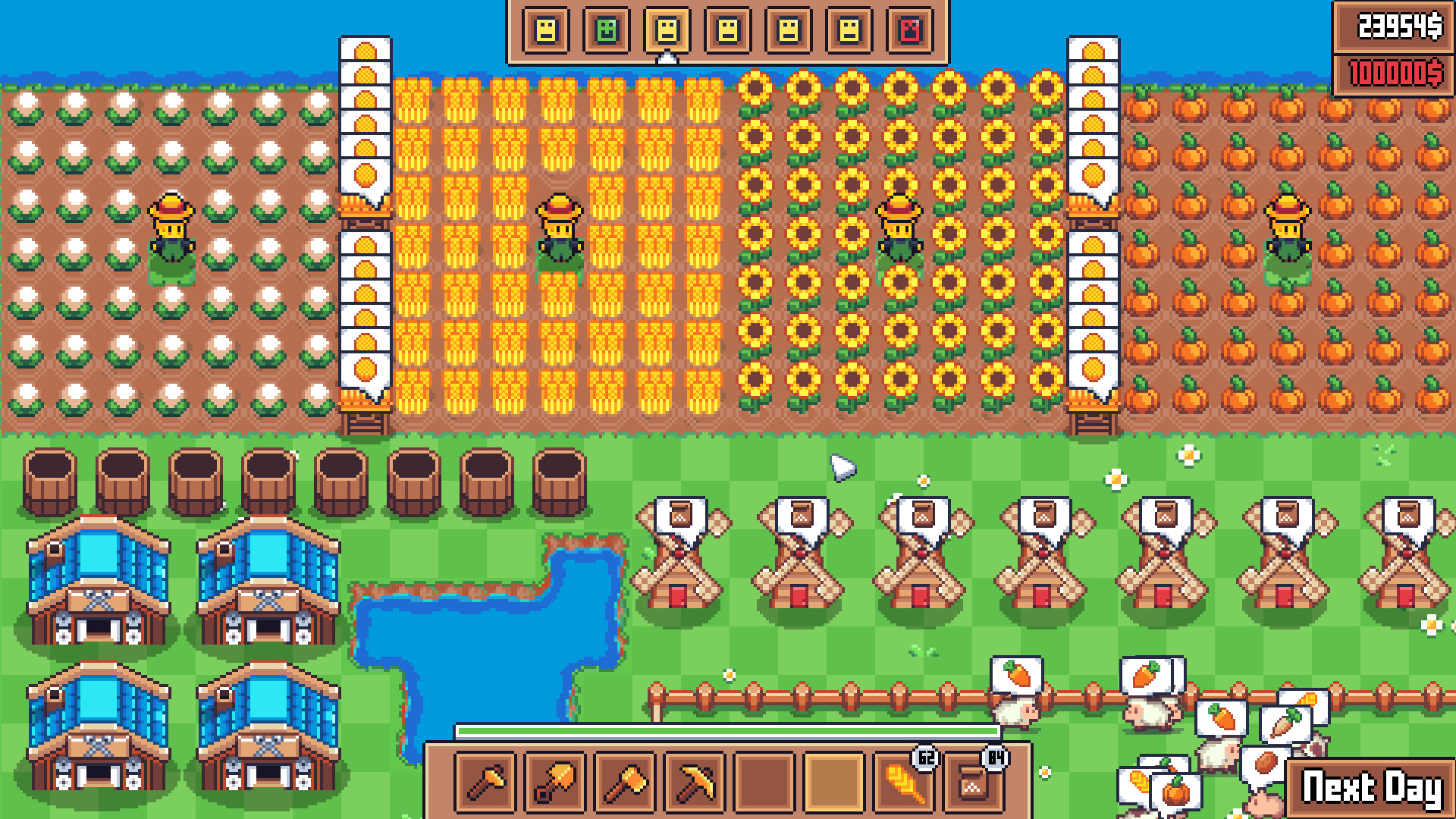 Another Farm Roguelike official in-game screenshot 1