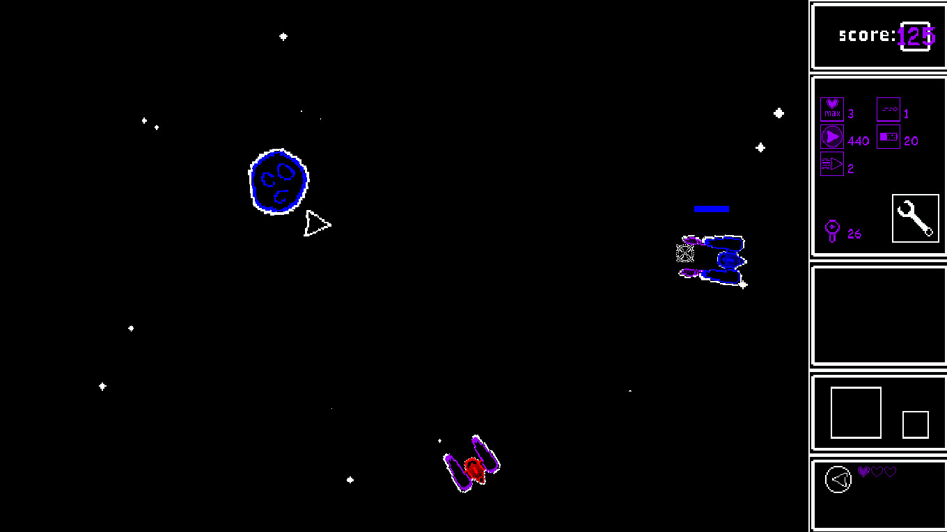 Asteroids and more asteroids official in-game screenshot 1