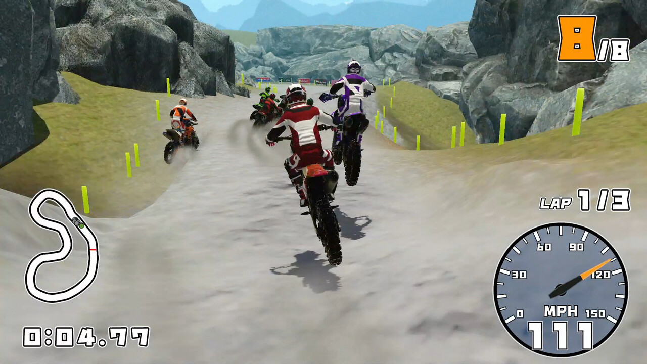 エクストリームバイクX official in-game screenshot 1