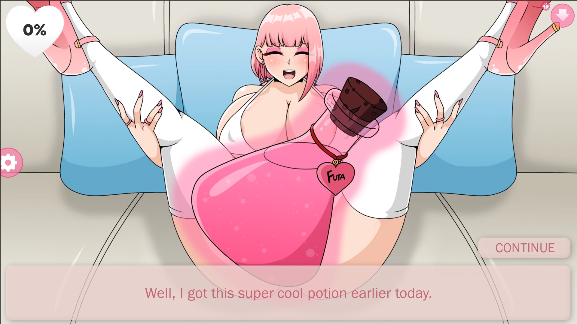 Zoey: My Hentai Sex Doll - Futa Potion DLC official in-game screenshot 1