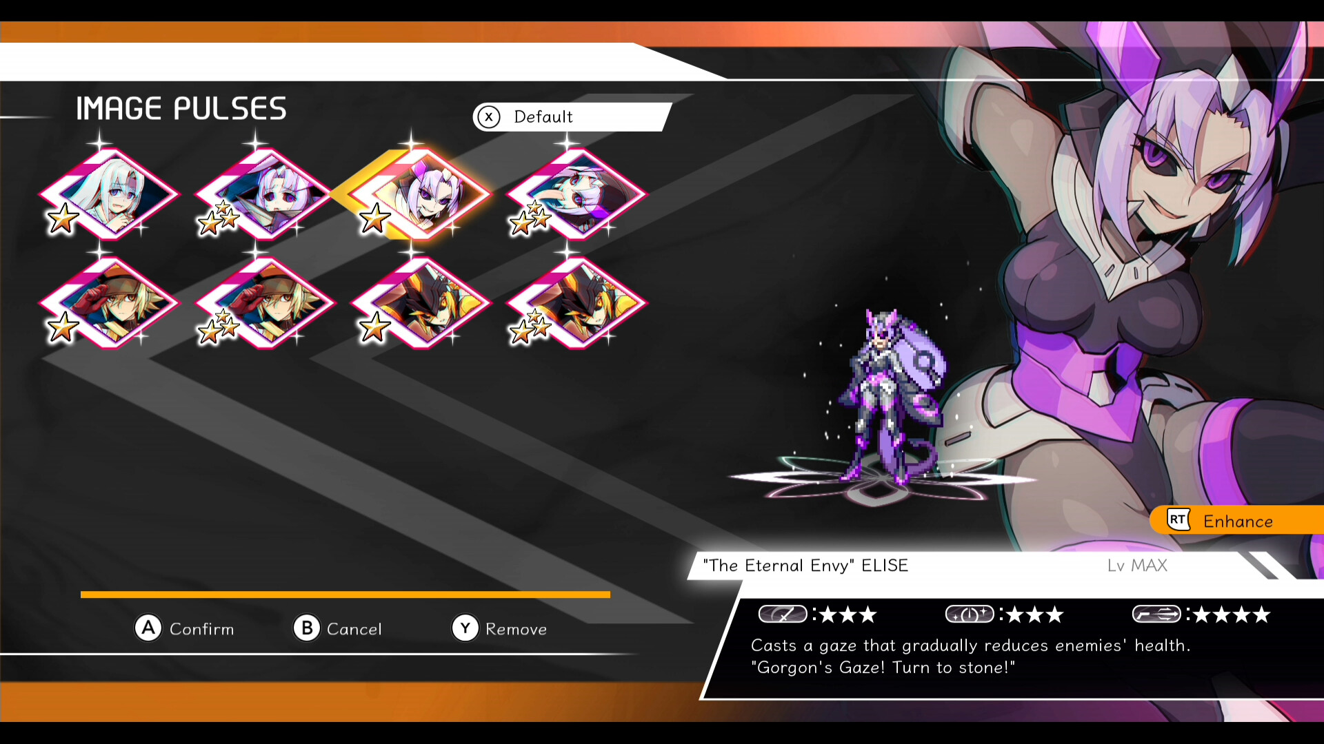 Azure Striker GUNVOLT 3 - EX Image Pulses: Elise and Asroc pack official in-game screenshot 1
