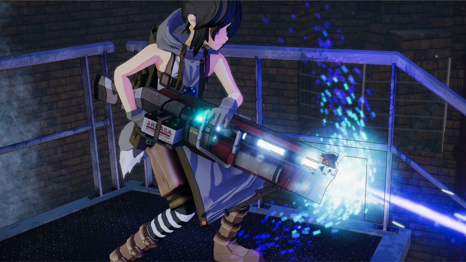Banzai Escape 2 Subterranean - C-Nar Laser Gun official in-game screenshot 1