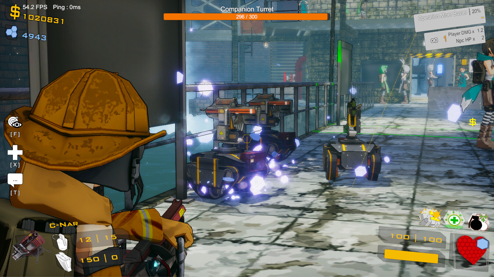 Banzai Escape 2 Subterranean - Companion Turret official in-game screenshot 1