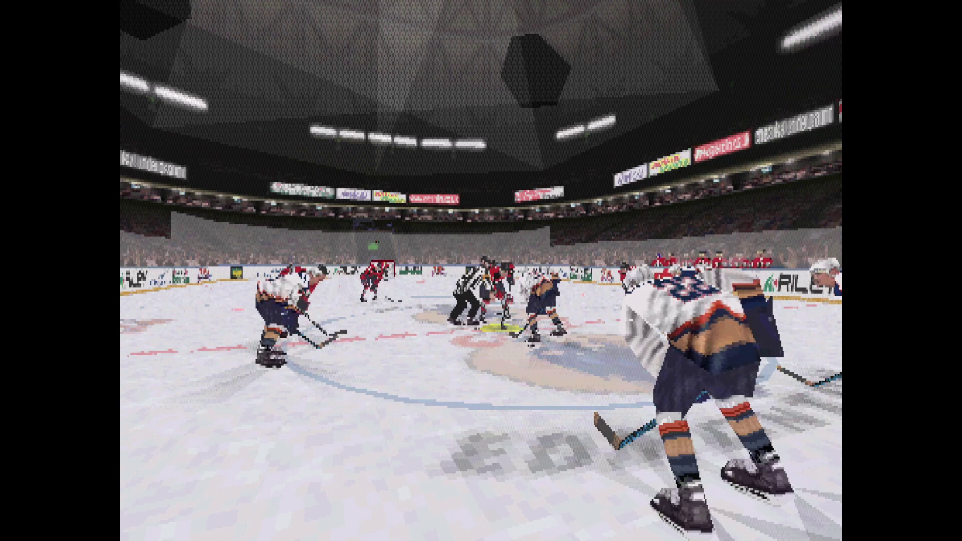 Actua Ice Hockey 2 official in-game screenshot 1